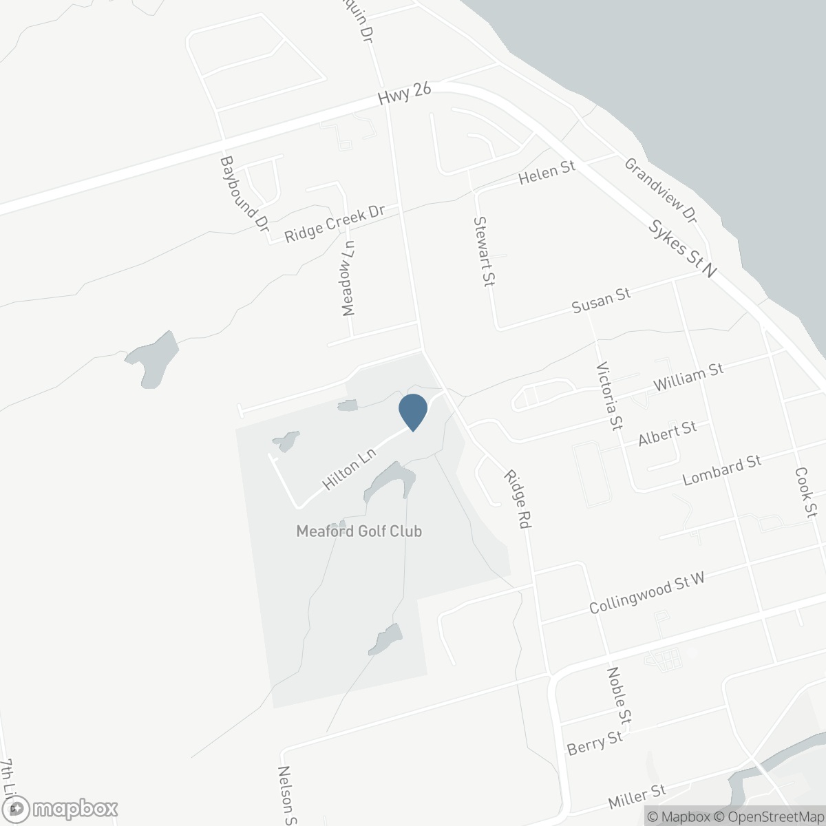 1 HILTON LANE, Meaford, Ontario N4L 1L8